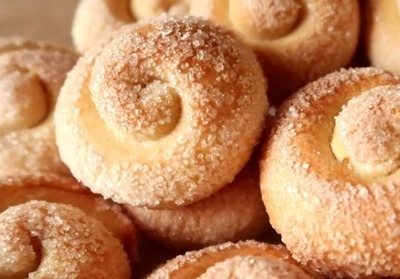 Печенье «Сахарная улитка» — быстрый рецепт
