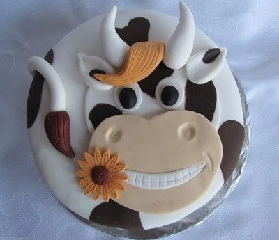 «Счастливая корова» и другие торты на год Быка