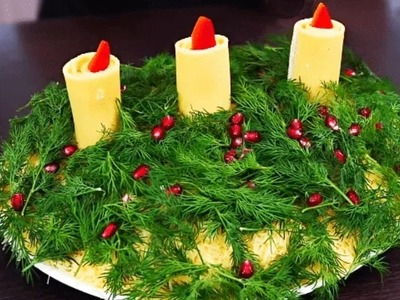 Салат рождественский «Адвент» с брокколи